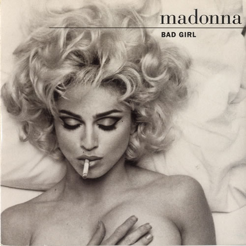Madonna Bad Girl - Injection Moulded + Matt paper sleeve 7" vinyl single (7 inch record / 45) UK MAD07BA565719