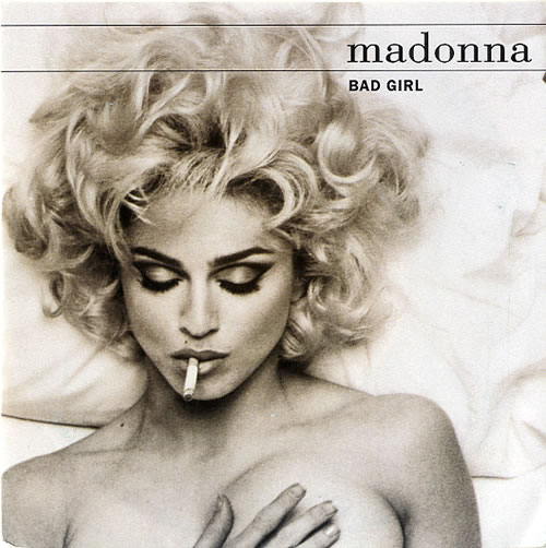 Madonna Bad Girl - Wide Centre 7" vinyl single (7 inch record / 45) German MAD07BA15060