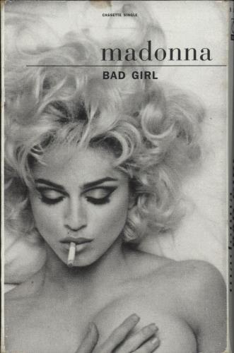 Madonna Bad Girl cassette single US MADCSBA14001