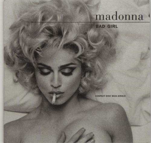 Madonna Bad Girl CD single (CD5 / 5") Australian MADC5BA658846