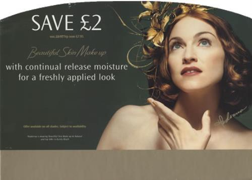 Madonna Beautiful Skin Make Up display UK MADDIBE368691