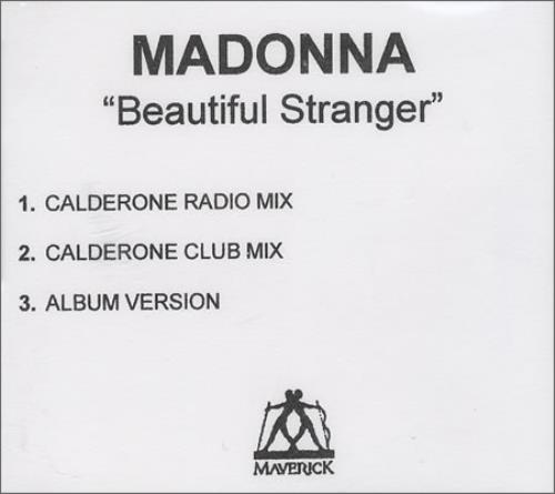 Madonna Beautiful Stranger - Calderone Mixes CD-R acetate UK MADCRBE138449