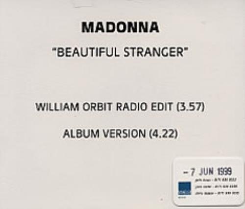Madonna Beautiful Stranger CD-R acetate UK MADCRBE137220