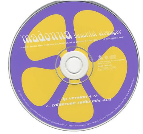 Madonna Beautiful Stranger CD single (CD5 / 5") German MADC5BE143107