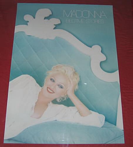 Madonna Bedtime Stories poster UK MADPOBE356436