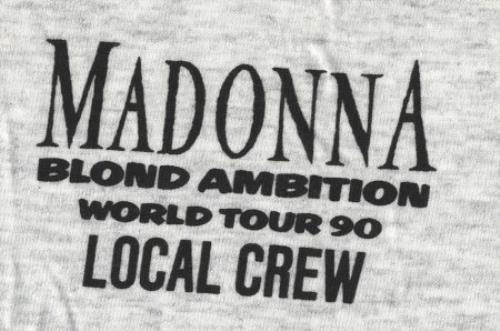Madonna Blonde Ambition - Crew T-Shirt t-shirt US MADTSBL377674