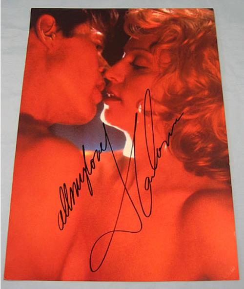 Madonna Body Of Evidence - AUTOGRAPHED media press pack US MADPPBO348710
