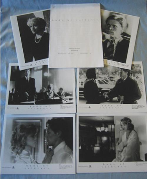 Madonna Body Of Evidence - AUTOGRAPHED media press pack US MADPPBO348710