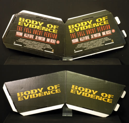Madonna Body Of Evidence Display display UK MADDIBO619461