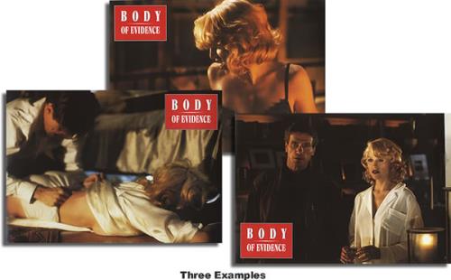 Madonna Body Of Evidence lobby card German MADLCBO167393