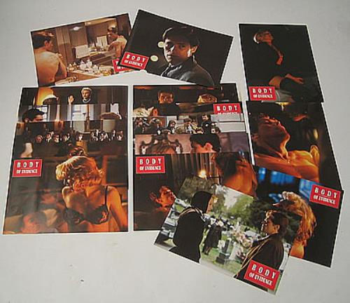 Madonna Body Of Evidence lobby card German MADLCBO167393