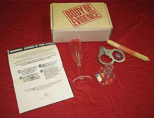 Madonna Body Of Evidence box set US MADBXBO340723