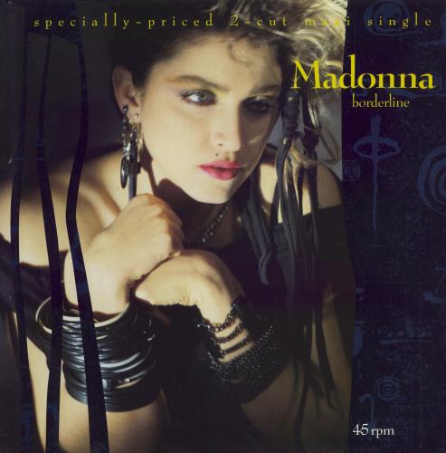 Madonna Borderline - EX 12" vinyl single (12 inch record / Maxi-single) Canadian MAD12BO669788