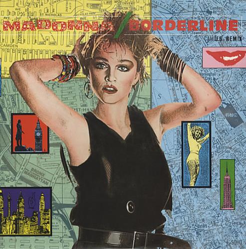 Madonna Borderline 12" vinyl single (12 inch record / Maxi-single) German MAD12BO333062