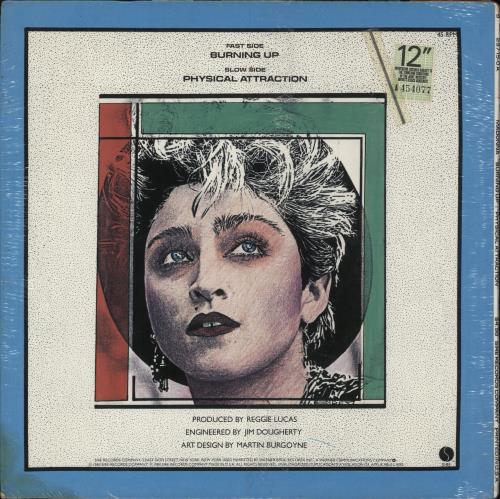 Madonna Burning Up - Sealed 12" vinyl single (12 inch record / Maxi-single) US MAD12BU658936