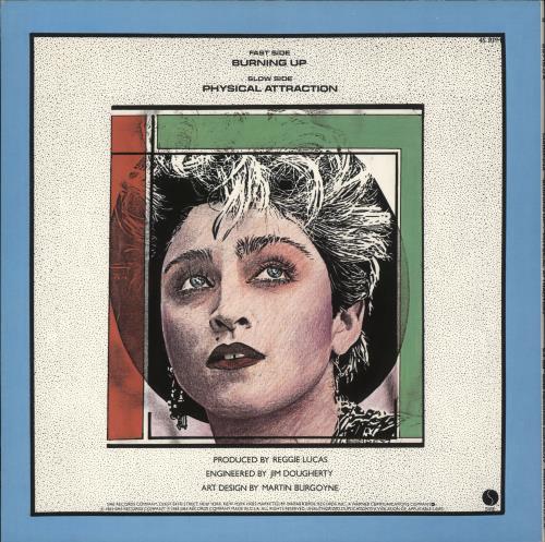 Madonna Burning Up 12" vinyl single (12 inch record / Maxi-single) US MAD12BU730531