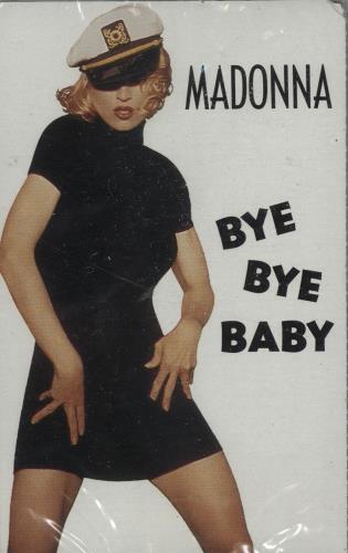 Madonna Bye Bye Baby - Sealed cassette single Australian MADCSBY104767