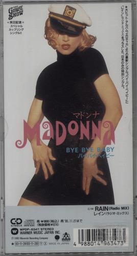 Madonna Bye Bye Baby 3" CD single (CD3) Japanese MADC3BY22130