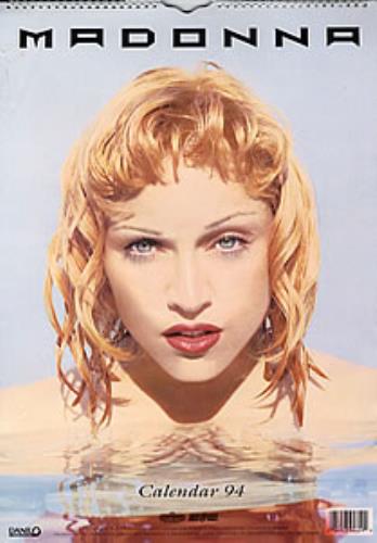 Madonna Calendar 1994 - Danilo calendar UK MADCACA22589