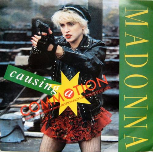 Madonna Causing A Commotion 7" vinyl single (7 inch record / 45) US MAD07CA264684