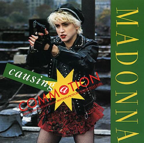 Madonna Causing A Commotion 7" vinyl single (7 inch record / 45) Australian MAD07CA310084