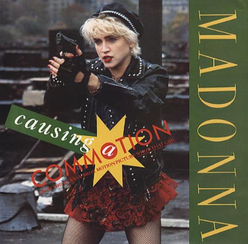Madonna Causing A Commotion 7" vinyl single (7 inch record / 45) Canadian MAD07CA328815