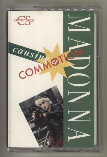 Madonna Causing A Commotion cassette single UK MADCSCA721911