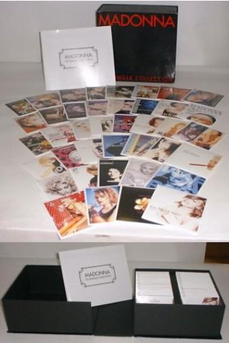 Madonna CD Single Collection + Obi Sticker box set Japanese MADBXCD99866