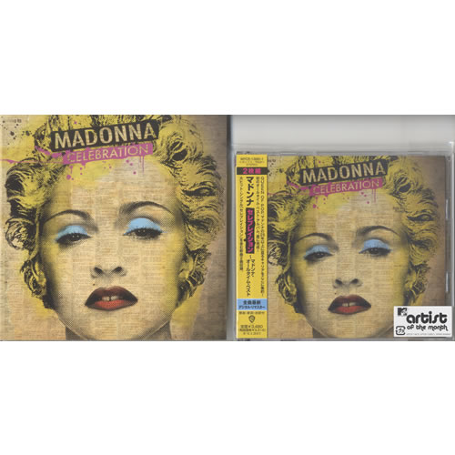 Madonna Celebration + Promo Booklet 2 CD album set (Double CD) Japanese MAD2CCE501556
