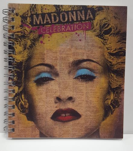 Madonna Celebration - Notepad memorabilia US MADMMCE655810