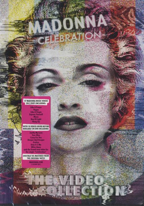 Madonna Celebration - The Video Collection DVD US MADDDCE490560