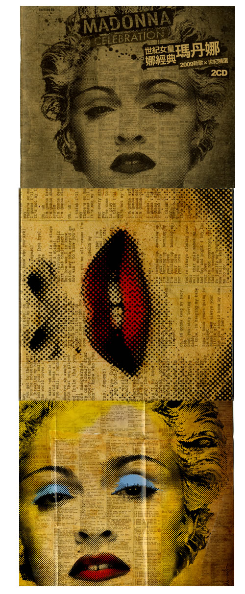 Madonna Celebration 2 CD album set (Double CD) Taiwanese MAD2CCE503450