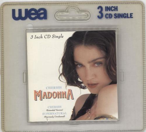 Madonna Cherish - Blister Pack 3" CD single (CD3) UK MADC3CH07096