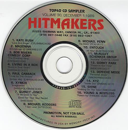 Madonna Christmas ID CD album (CDLP) US MADCDCH365170