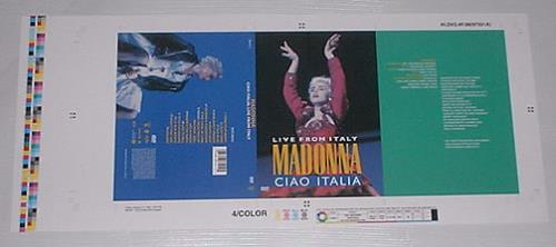 Madonna Ciao Italia artwork US MADARCI200798