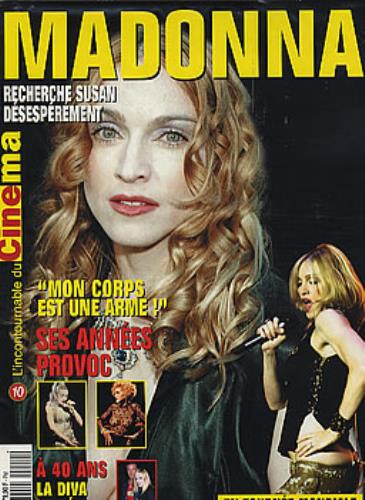 Madonna Cinema magazine French MADMACI226684