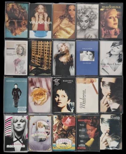 Madonna Collection of 20 Cassette Singles cassette single UK MADCSCO792887