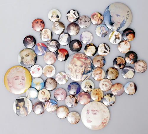 Madonna Collection of 56 Badges badge UK MADBGCO560247