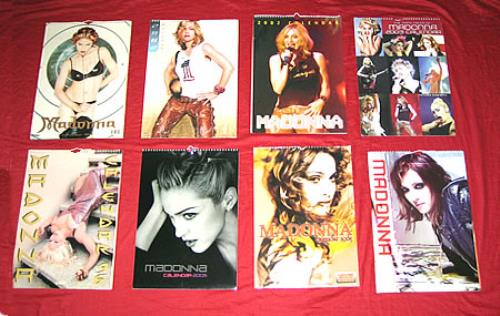 Madonna Collection Of 9 Calendars calendar UK MADCACO378854
