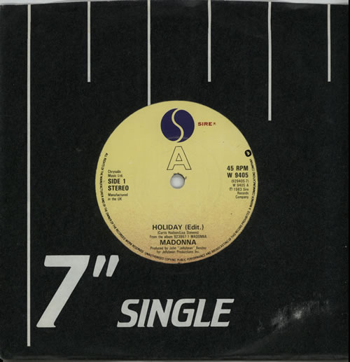 Madonna Collection of Seven Inch Singles 7" vinyl single (7 inch record / 45) UK MAD07CO593923