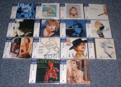 Madonna Collectors Series - Set Of 14 CD single (CD5 / 5") Japanese MADC5CO147914