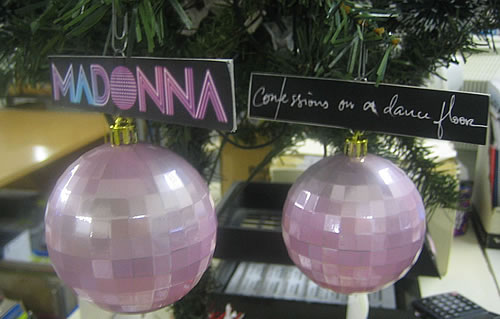Madonna Confessions On A Dance Floor - Instore baubles memorabilia Colombian MADMMCO346246
