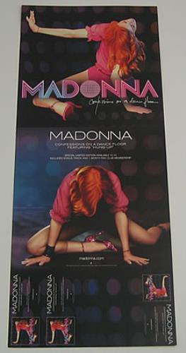 Madonna Confessions On A Dance Floor display US MADDICO351605