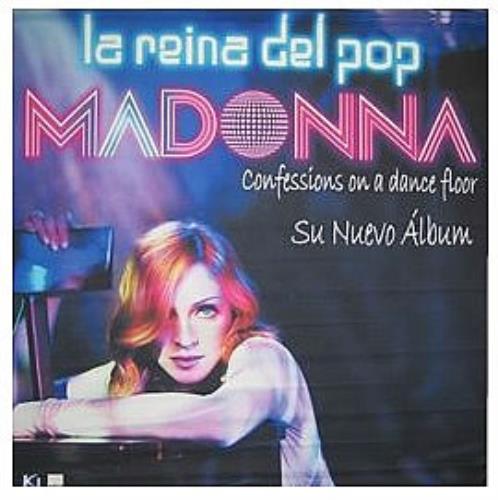 Madonna Confessions On A Dance Floor display Colombian MADDICO358627