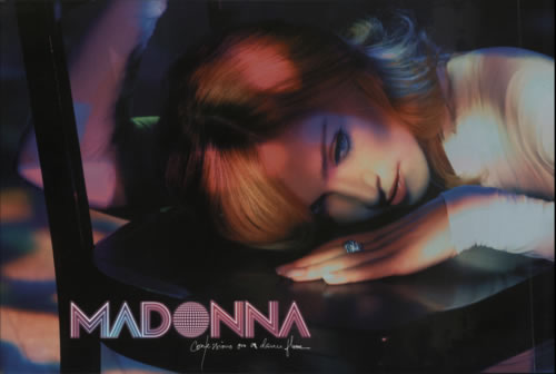 Madonna Confessions on A Dancefloor poster UK MADPOCO611756