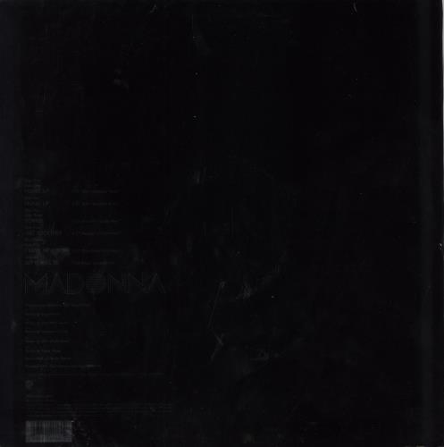 Madonna Confessions Remixed - EX 3-LP vinyl record set (Triple LP Album) US MAD3LCO791634