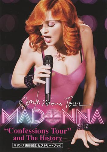 Madonna Confessions Tour And The History book Japanese MADBKCO372357