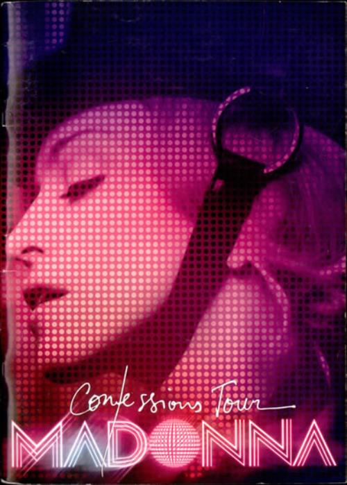 Madonna Confessions Tour Programme tour programme UK MADTRCO515618