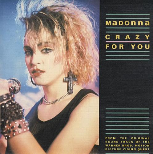 Madonna Crazy For You 7" vinyl single (7 inch record / 45) Spanish MAD07CR253802