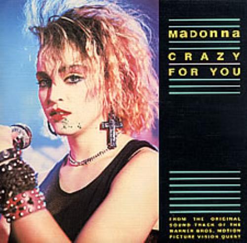 Madonna Crazy For You 7" vinyl single (7 inch record / 45) Spanish MAD07CR253959